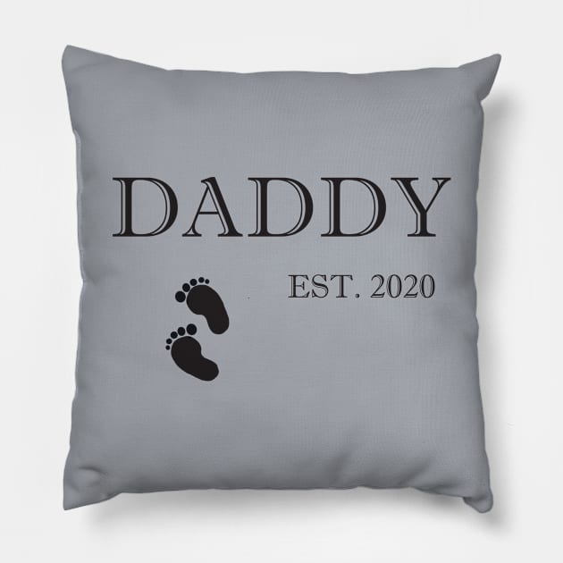 New Daddy 2020 Pillow by Moo Moos Mumma