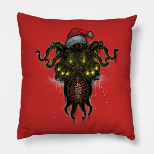 Cthulhu Krampus Pillow