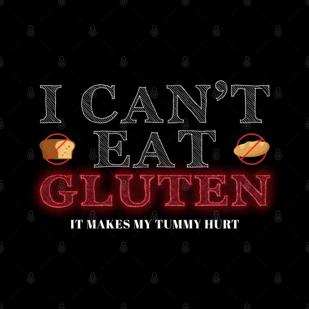 I cant eat gluten - It makes my tummy hurt by Icrtee