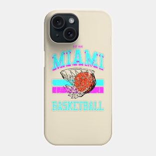 Varsity Style Miami Vice Basketball Phone Case