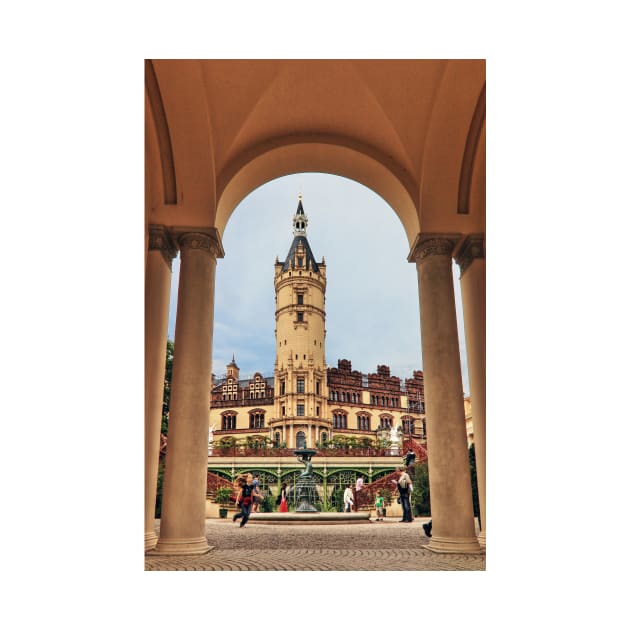 Schwerin Palace Archway - Mecklenburg-Vorpommern, Germany by holgermader