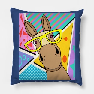 Party Retro Ass With Sunglasses Pillow