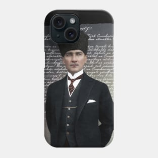 Ataturk Genclige Hitabe Phone Case