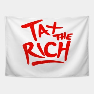 Vintage Tax the Rich Tapestry