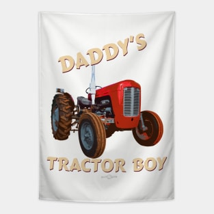 Daddy's tractor boy Tapestry