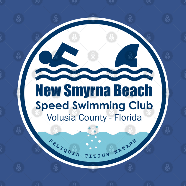 New Smyrna Beach Speed Swimming Club by Made by Henning