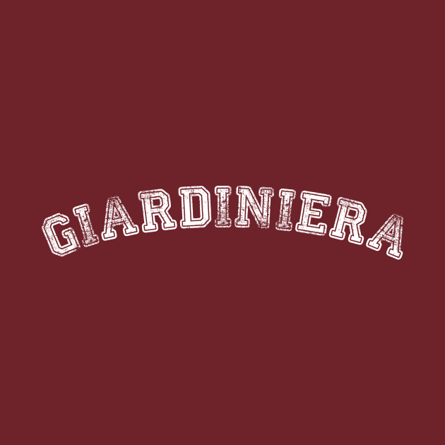 Giardiniera College Shirt by loudscape