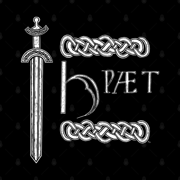 Hwaet! Beowulf Hrunting Design by LaForma