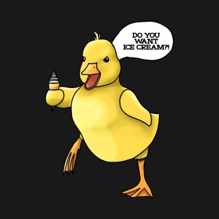 Duck with Ice Cream T-Shirt