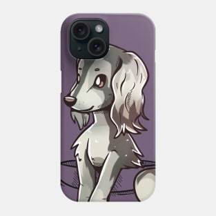 Pocket Cute Saluki Dog Phone Case