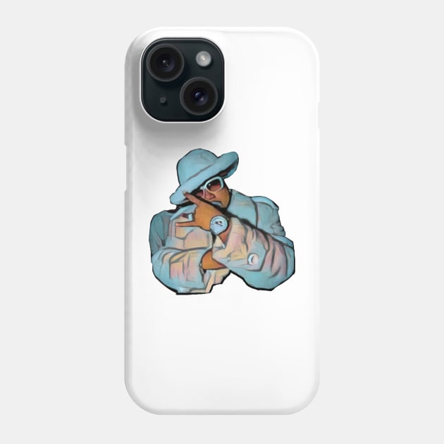 White Hiphop Kingz Phone Case by wsyiva