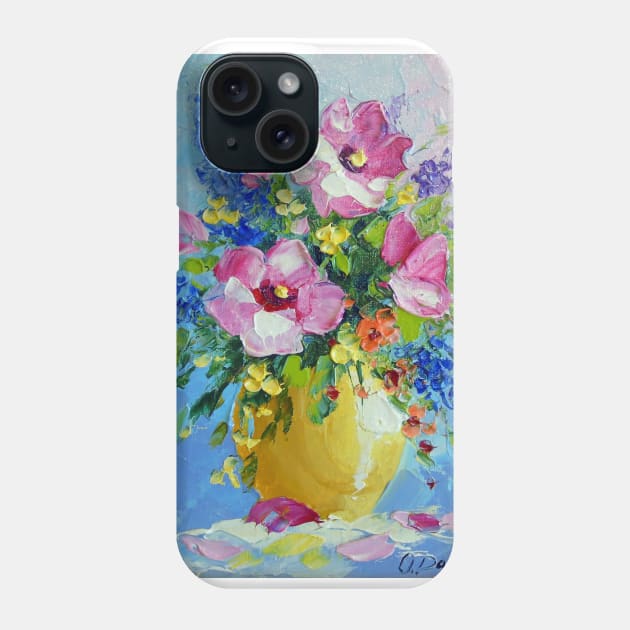 A bouquet  flowers Phone Case by OLHADARCHUKART