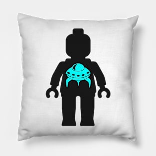 Minifig with UFO Pillow