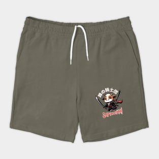 Samoorai - Cute Chibi Samurai Cow Shorts