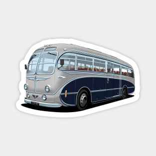 1952 AEC Regal Coach in grey and blue Magnet