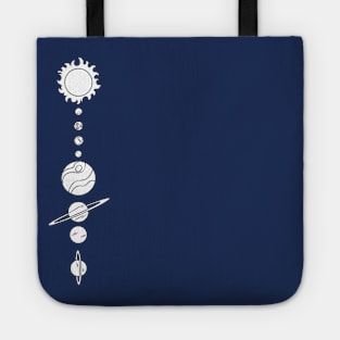 Solar System Doodle Tote