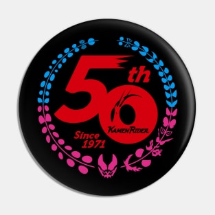 50th Kamen Rider Pin