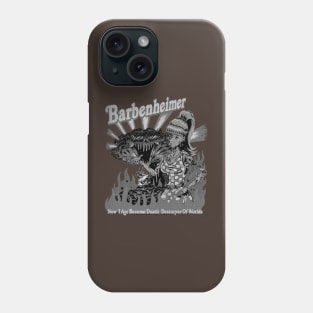 Black Barbenheimer Phone Case