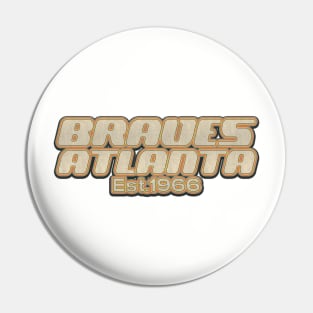 Atlanta Braves  / Old Style Vintage Pin