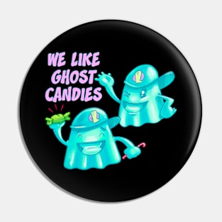 Ghost Candies Pin