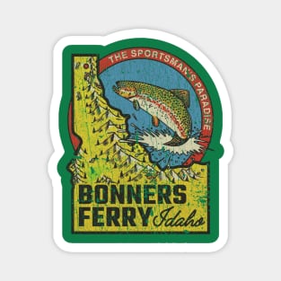 Bonners Ferry Sportsman’s Paradise 1893 Magnet