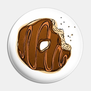 Chocolate Donut Pin