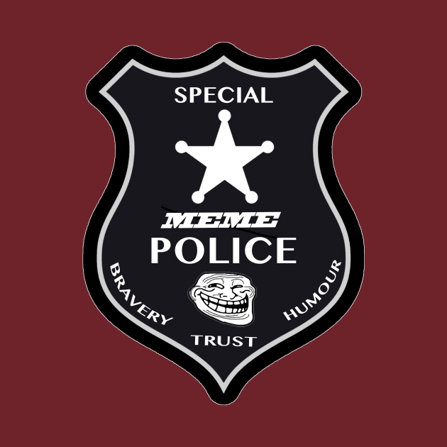 Meme Police badge by Alouna