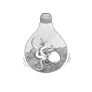 Octopus in a Bulb T-Shirt