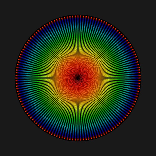 Phyllotaxis_010 by rupertrussell