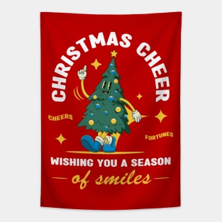 Funny Christmas Tree Tapestry