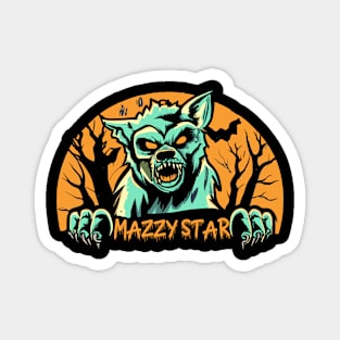 Mazzy Star Werewolf Halloween Magnet