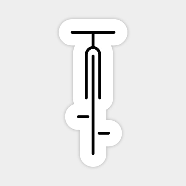 Bike Magnet by Fun-E-Shirts