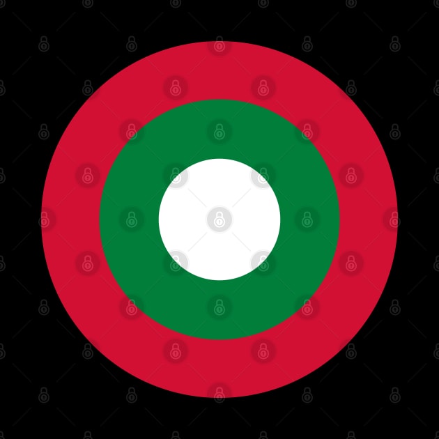 Maldives Air Force Roundel by Lyvershop