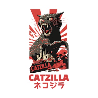 CATZILLA - Funny Kitty for Cat Lovers Cat Owner T-Shirt