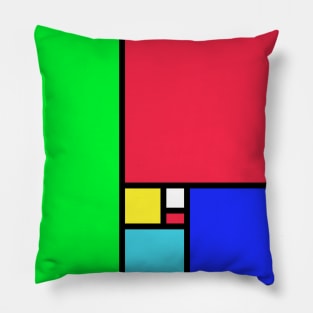 Squares 4 Pillow