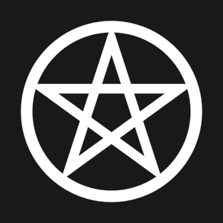 Pentagram goth pagan symbol T-Shirt