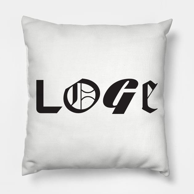 Loge (Light Variant) Pillow by Joe's Gallery of Geekdom