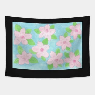 Floral Fantasy Tapestry