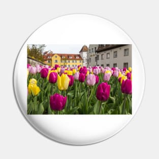 Tulips in Meersburg - Lake Constance Pin