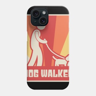 Funny Dog Walking Gift For Dog Walker Phone Case