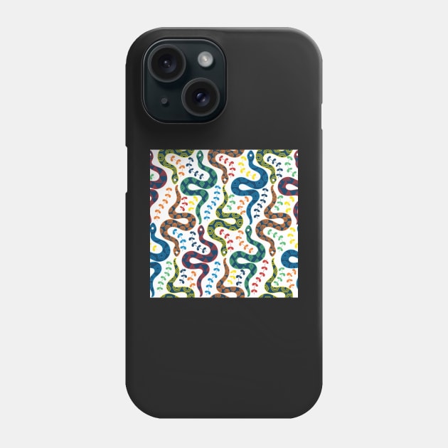 Rainbow Snakes Phone Case by sarakaquabubble