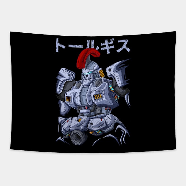 Tallgeese Machine Tapestry by garistipis