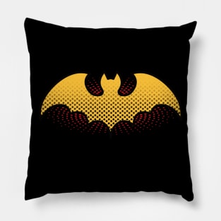 Yellow Bat Pillow