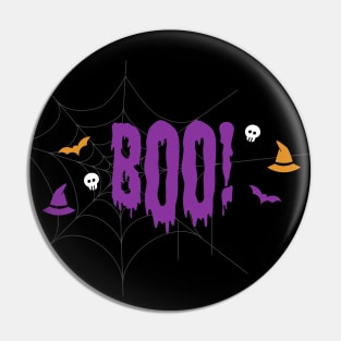 Boo! Pin