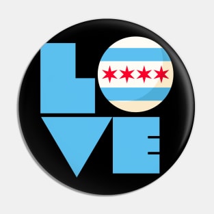 Show your LOVE for Chicago Pin