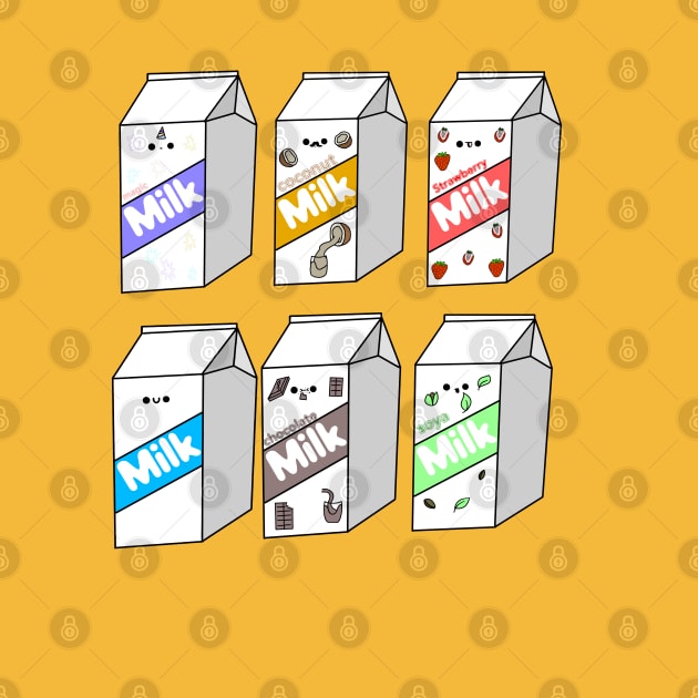 Milk Carton Collection by OneThreeSix