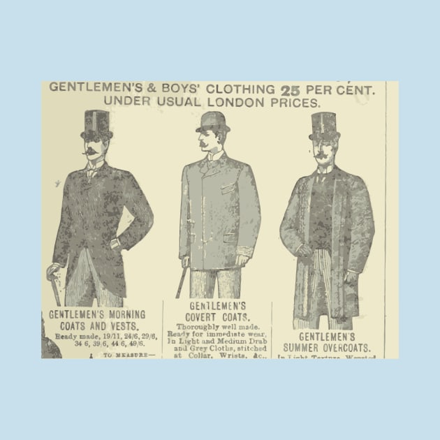 Gentleman's clothing sale by howaboutthat