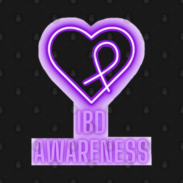 Neon Purple IBD Awareness 2 by CaitlynConnor