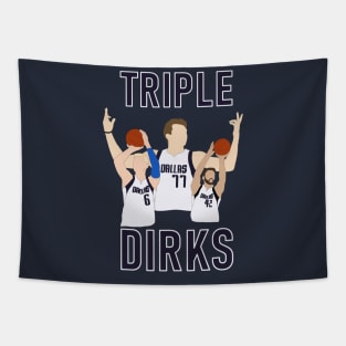 Triple Dirks Tapestry