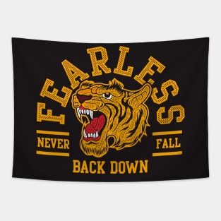 fearless tiger Tapestry